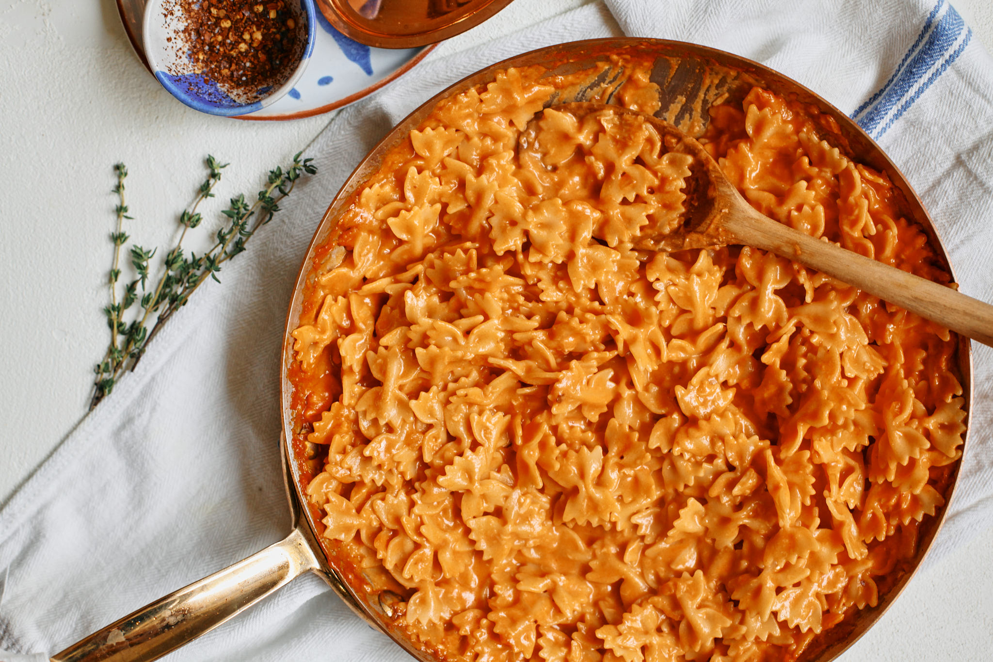 garlic confit pasta alla vodka