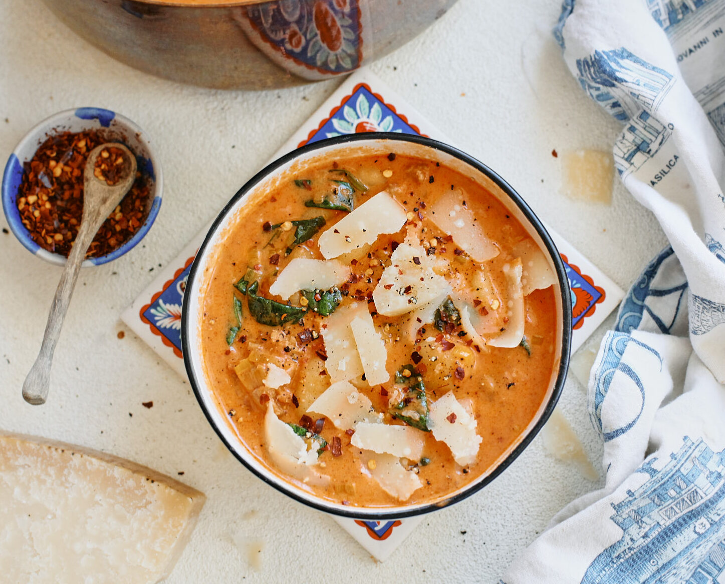 creamy gnocchi soup with italian sausage