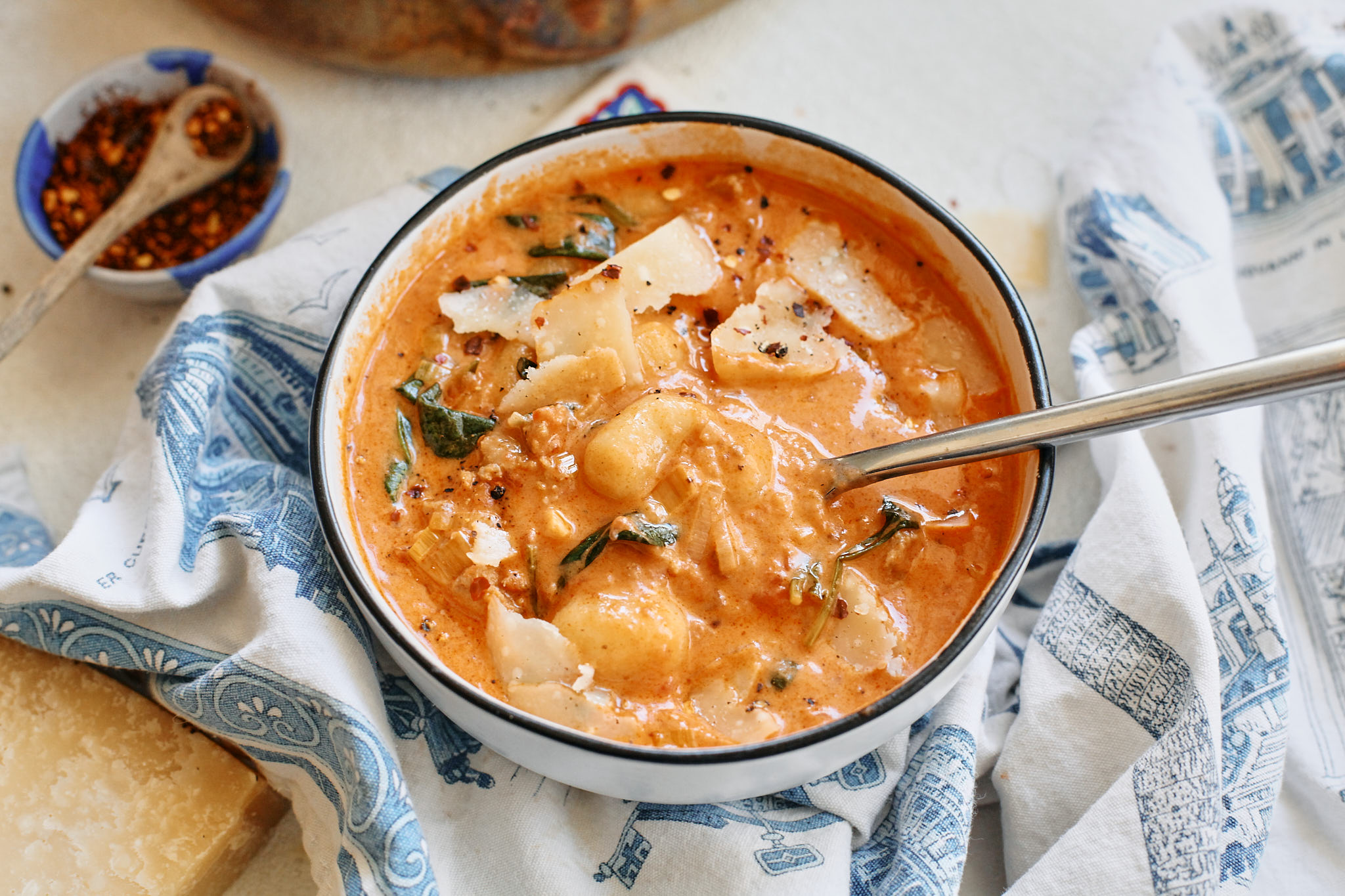 creamy gnocchi soup