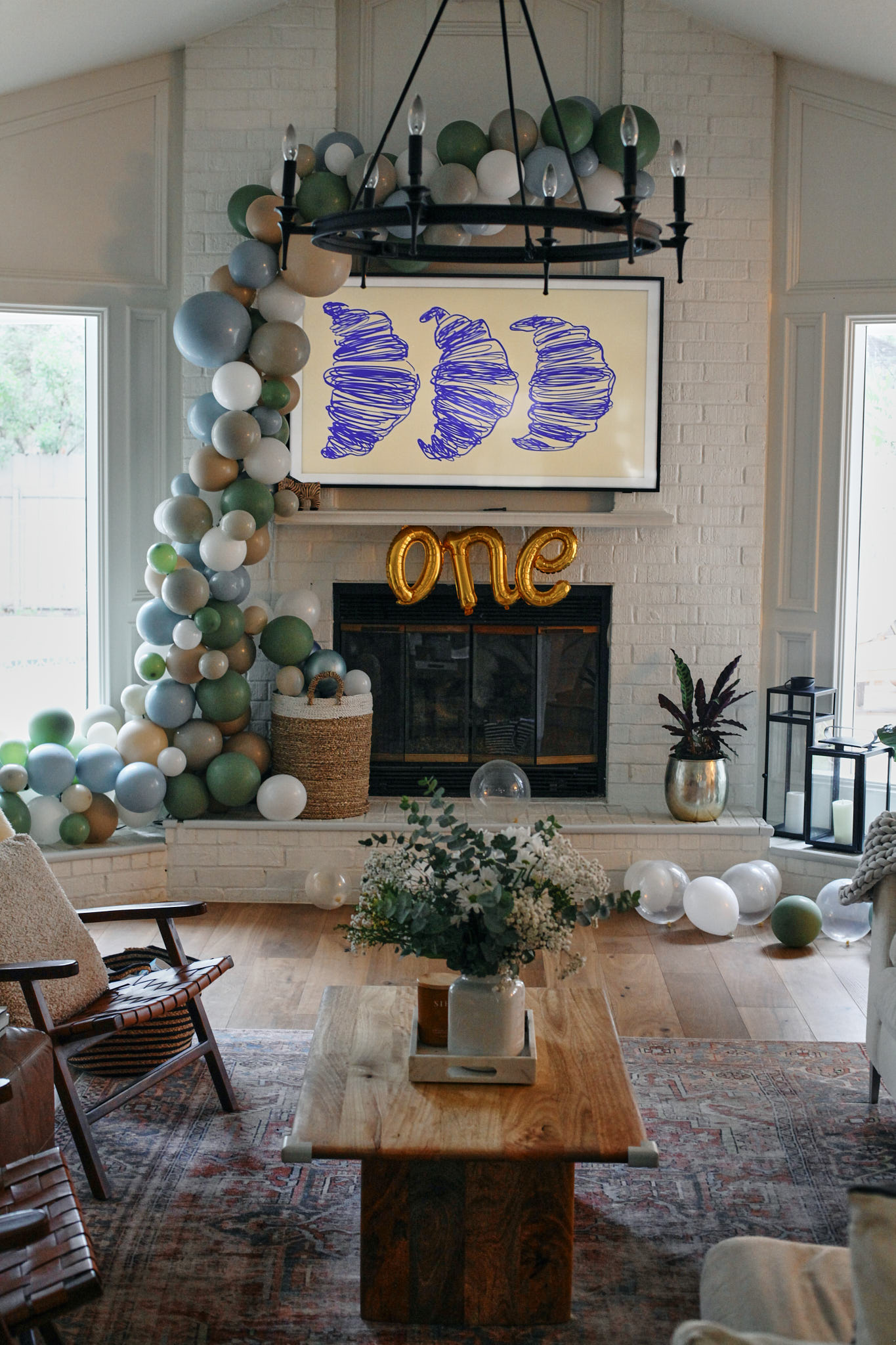 balloon garland arch