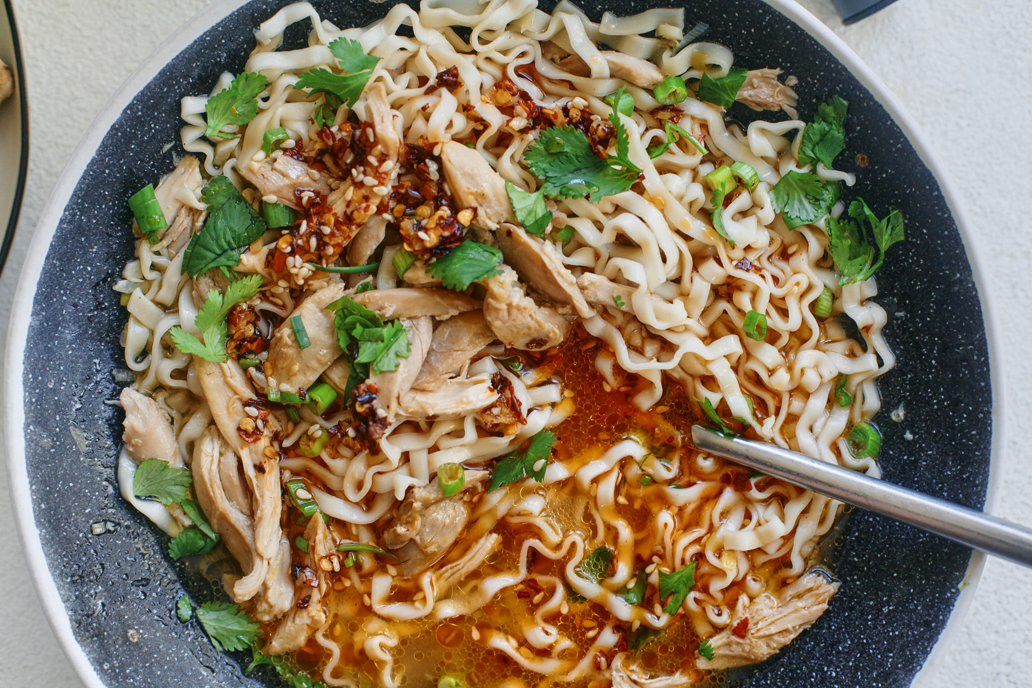 ginger chicken noodle soup