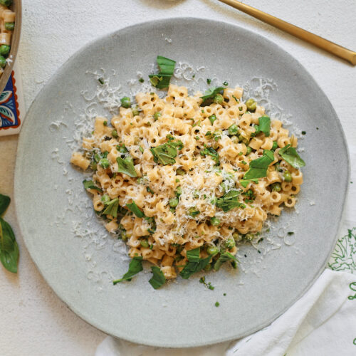 spring pea pasta