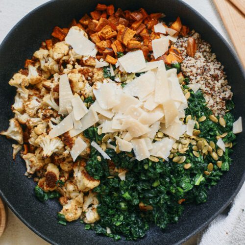 harvest quinoa grain bowl