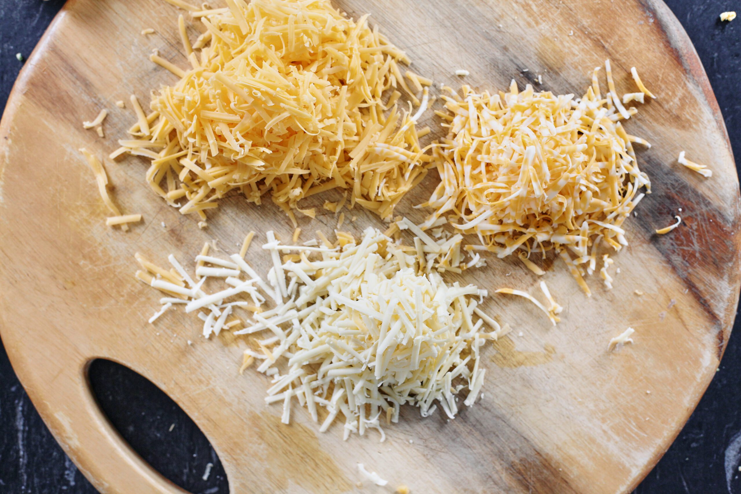 Broccoli Mac and cheese 2 cheese for the broccoli cheddar mac and cheese